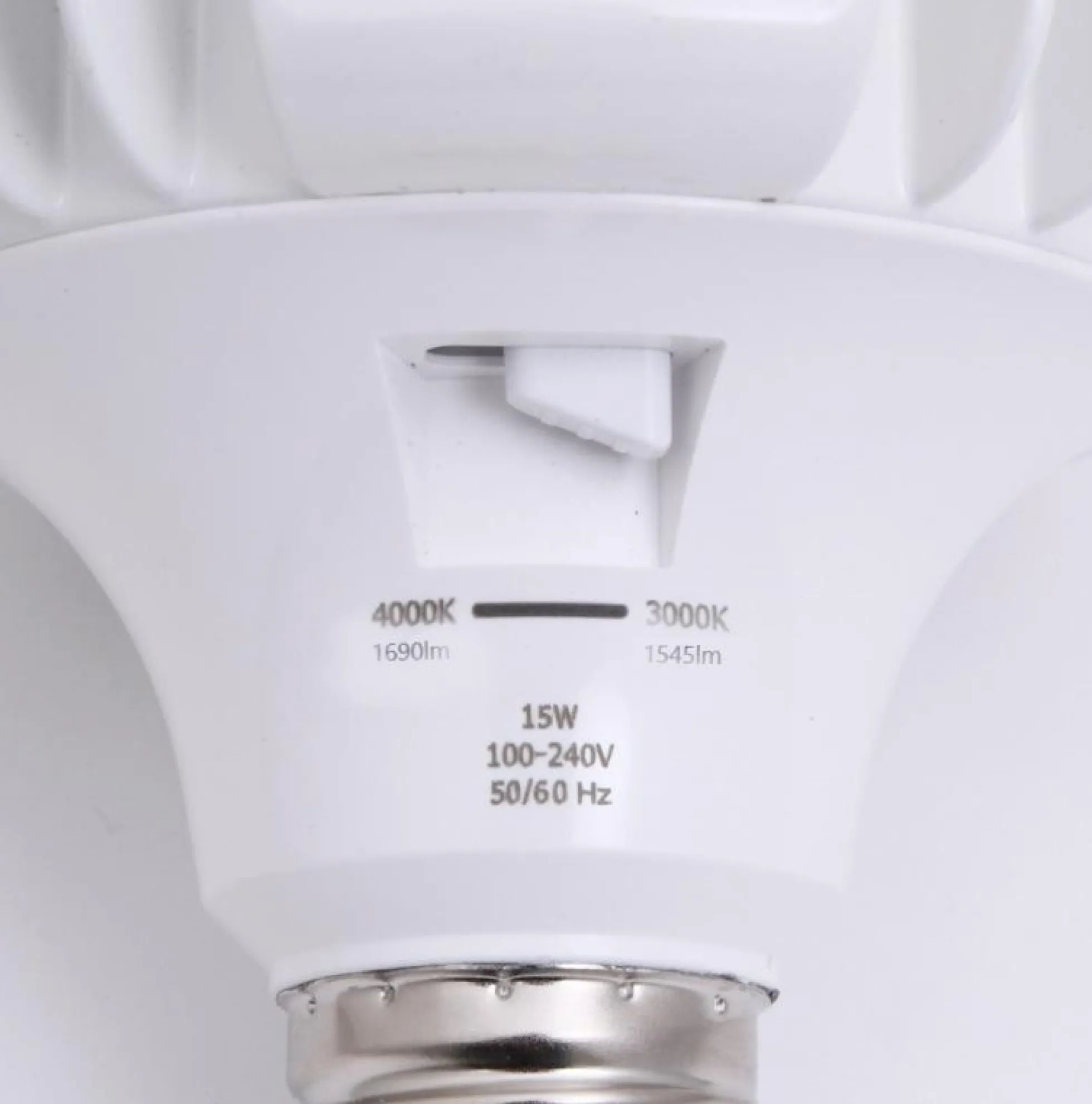 Bombilla LED E27 alta potencia -15W - CCT - Fumagalli - ø100mm