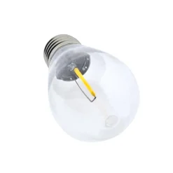 Bombilla LED E27 S14 Transparente de 1W
