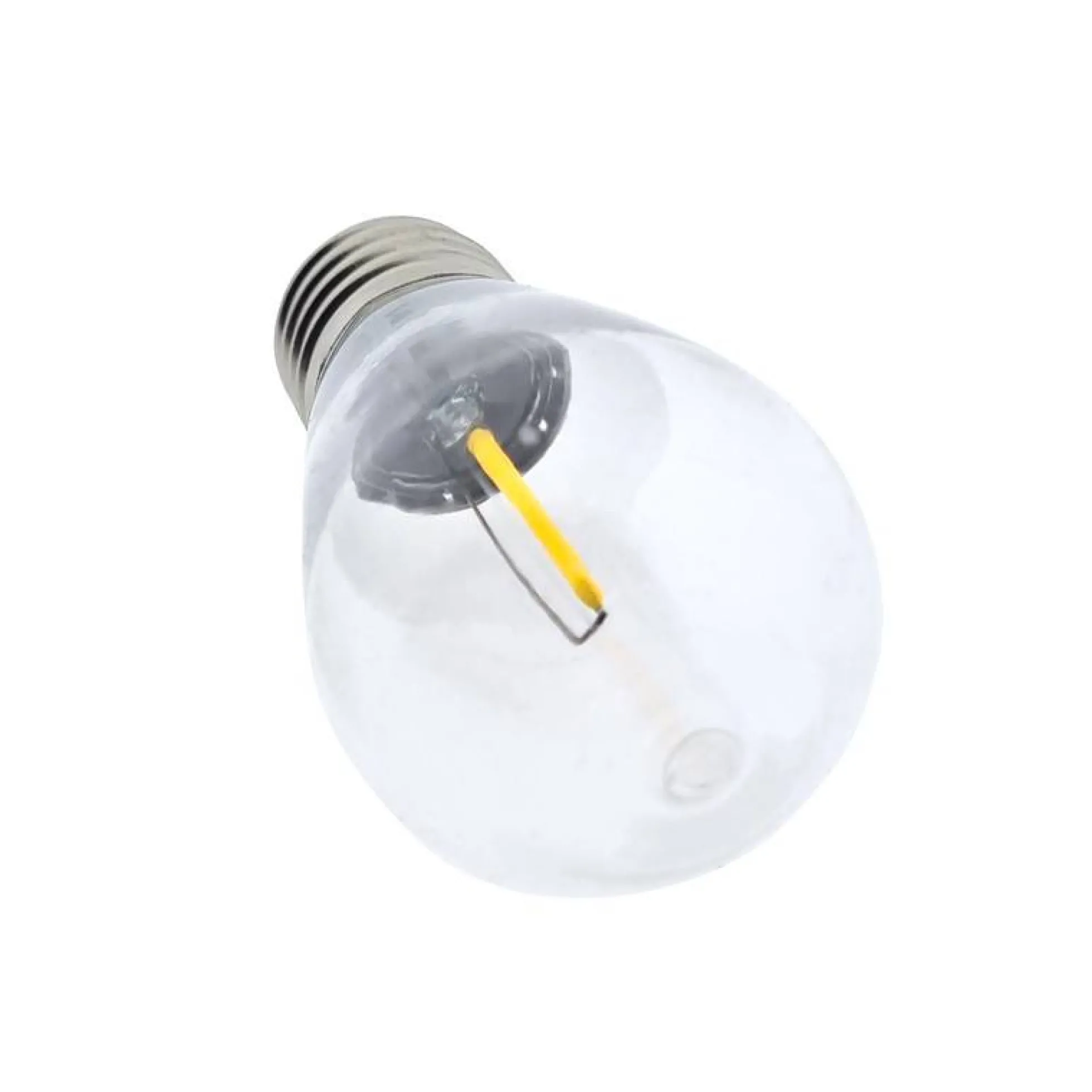Bombilla LED E27 S14 Transparente de 1W