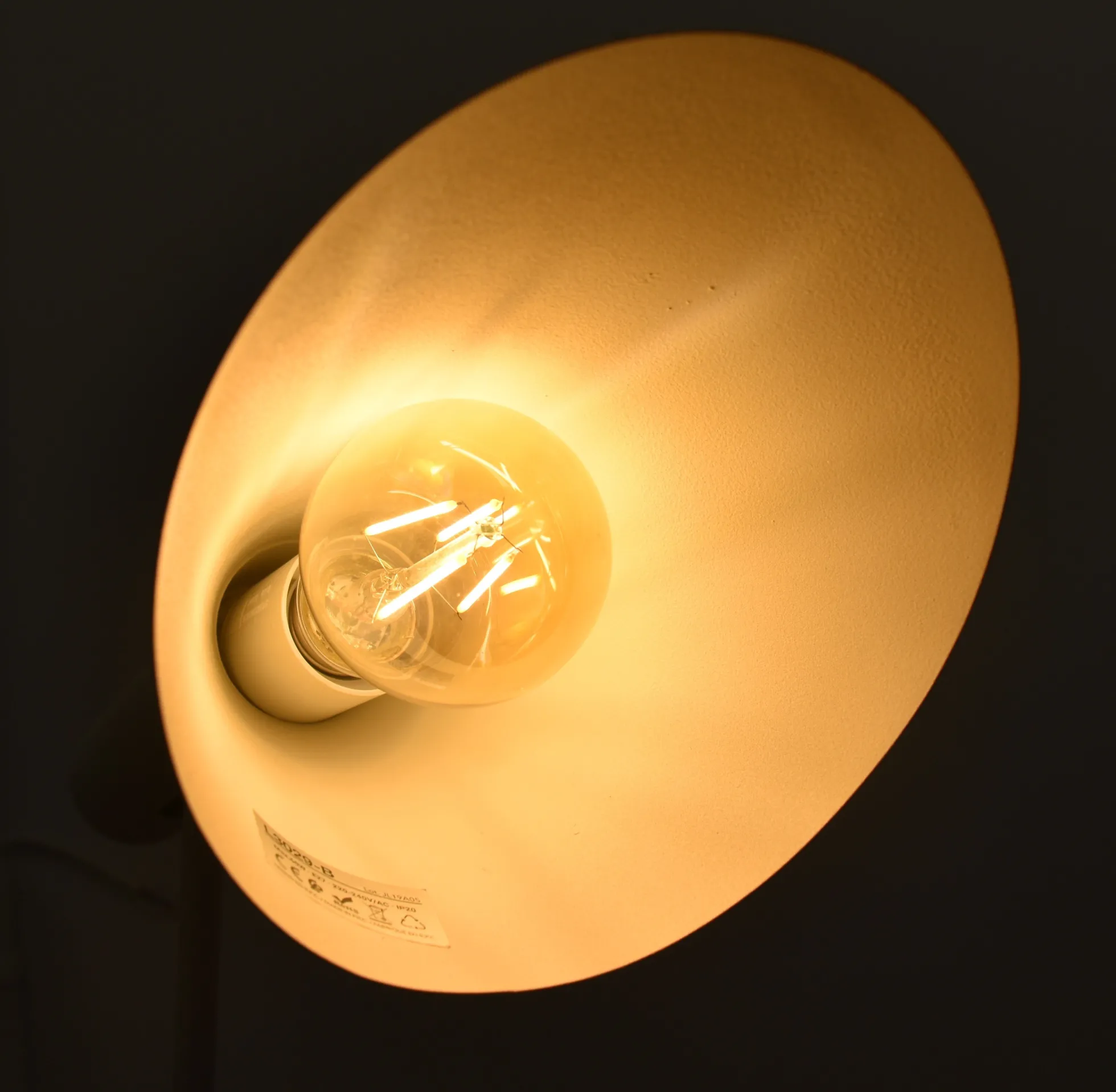 Bombilla LED E27 vintage gold filamento- 4W - 2200K