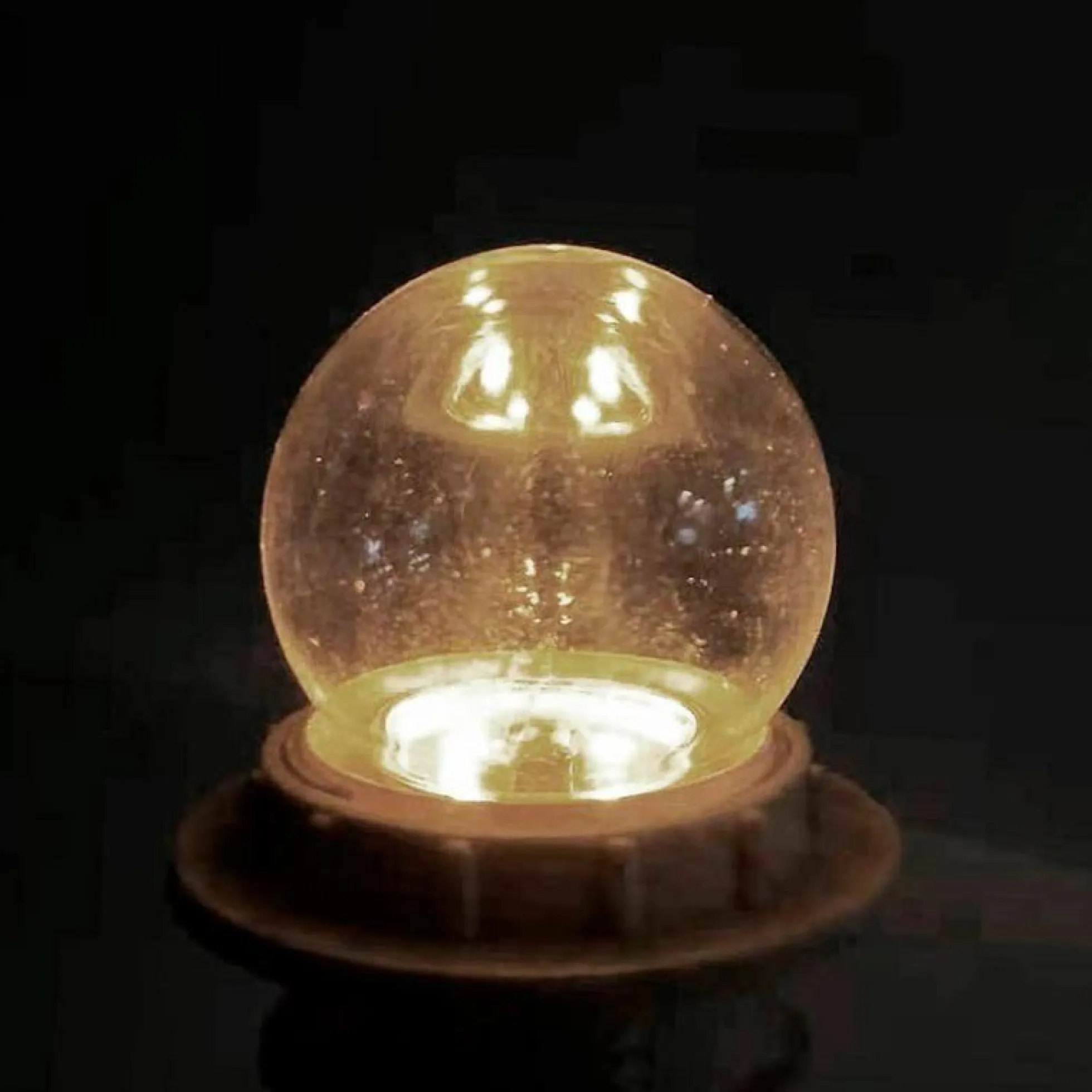 Bombilla LED E27 1W Transparente