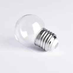 Bombilla LED E27 1W Transparente