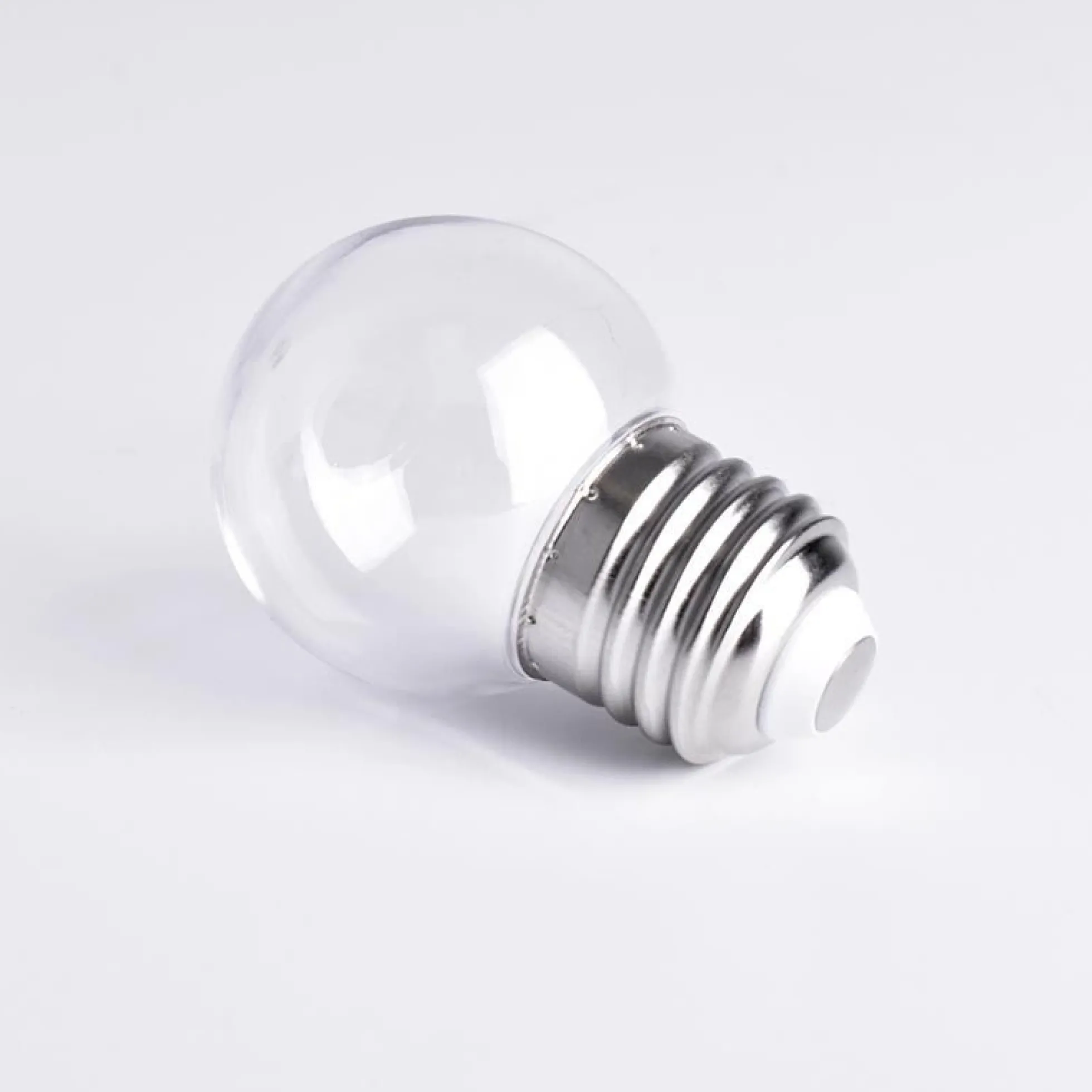 Bombilla LED E27 1W Transparente