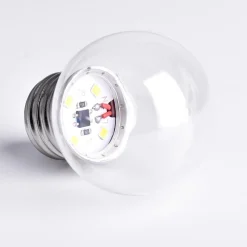 Bombilla LED E27 1W Transparente