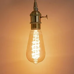 Bombilla LED filamento Edison E27 ST64 - 4W