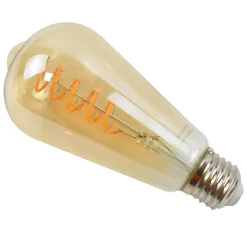 Bombilla LED filamento Edison E27 ST64 - 4W