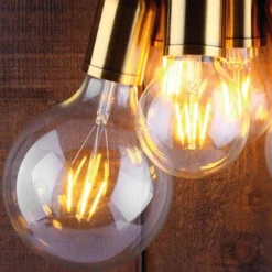Bombilla LED filamento E27 G95 - 8W