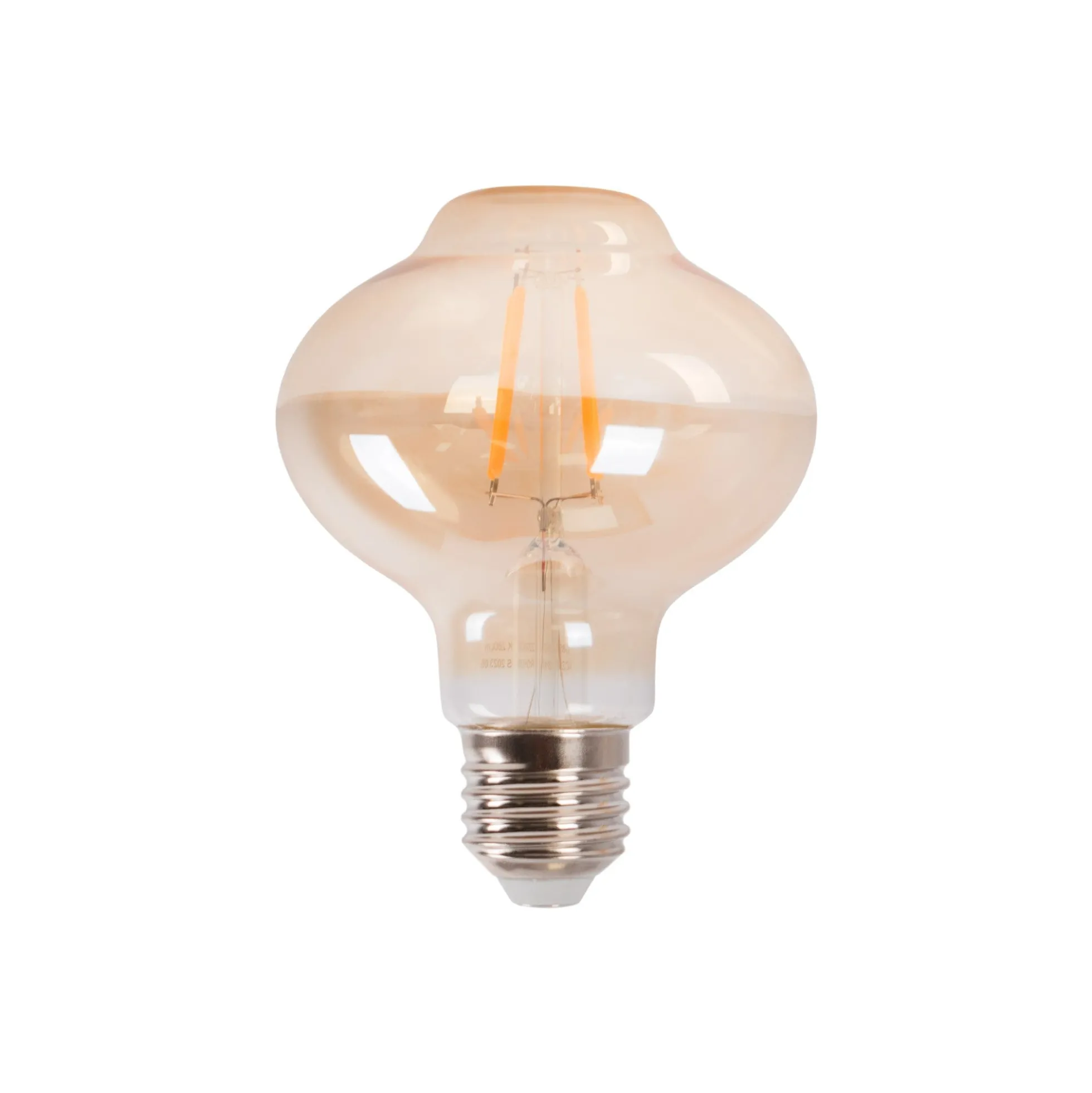 Bombilla LED filamento E27 G85 - 4W - Vintage Gold - 2200K