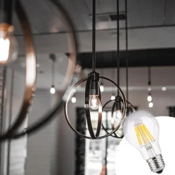 Bombilla LED filamento E27 60 - 8W - Transparente