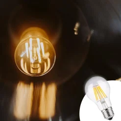 Bombilla LED filamento E27 60 - 8W - Transparente