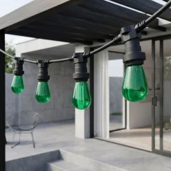 Bombilla LED Filamento - S14 E27 - 1W - Cristal de colores