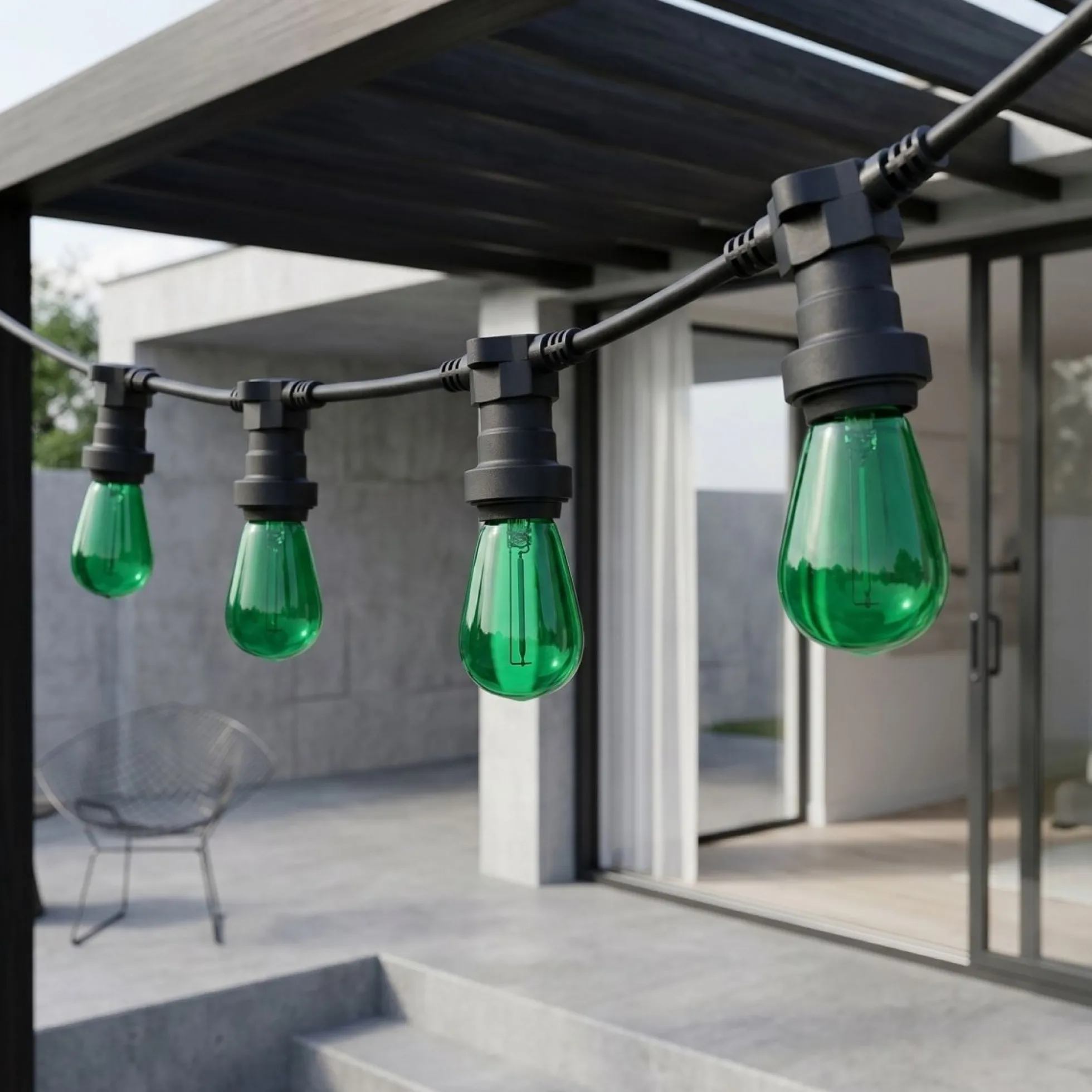 Bombilla LED Filamento - S14 E27 - 1W - Cristal de colores