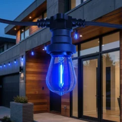 Bombilla LED Filamento - S14 E27 - 1W - Cristal de colores