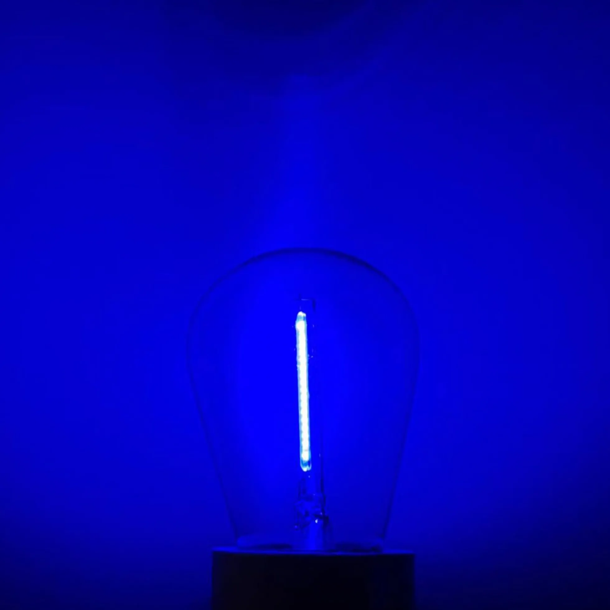 Bombilla LED Filamento - S14 E27 - 1W - Cristal de colores
