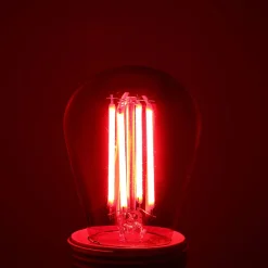 Bombilla LED Filamento - S14 E27 - 4W - Cristal de colores