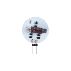 Bombilla LED G4 bi-pin circular plana 12V AC/DC - 2,5W