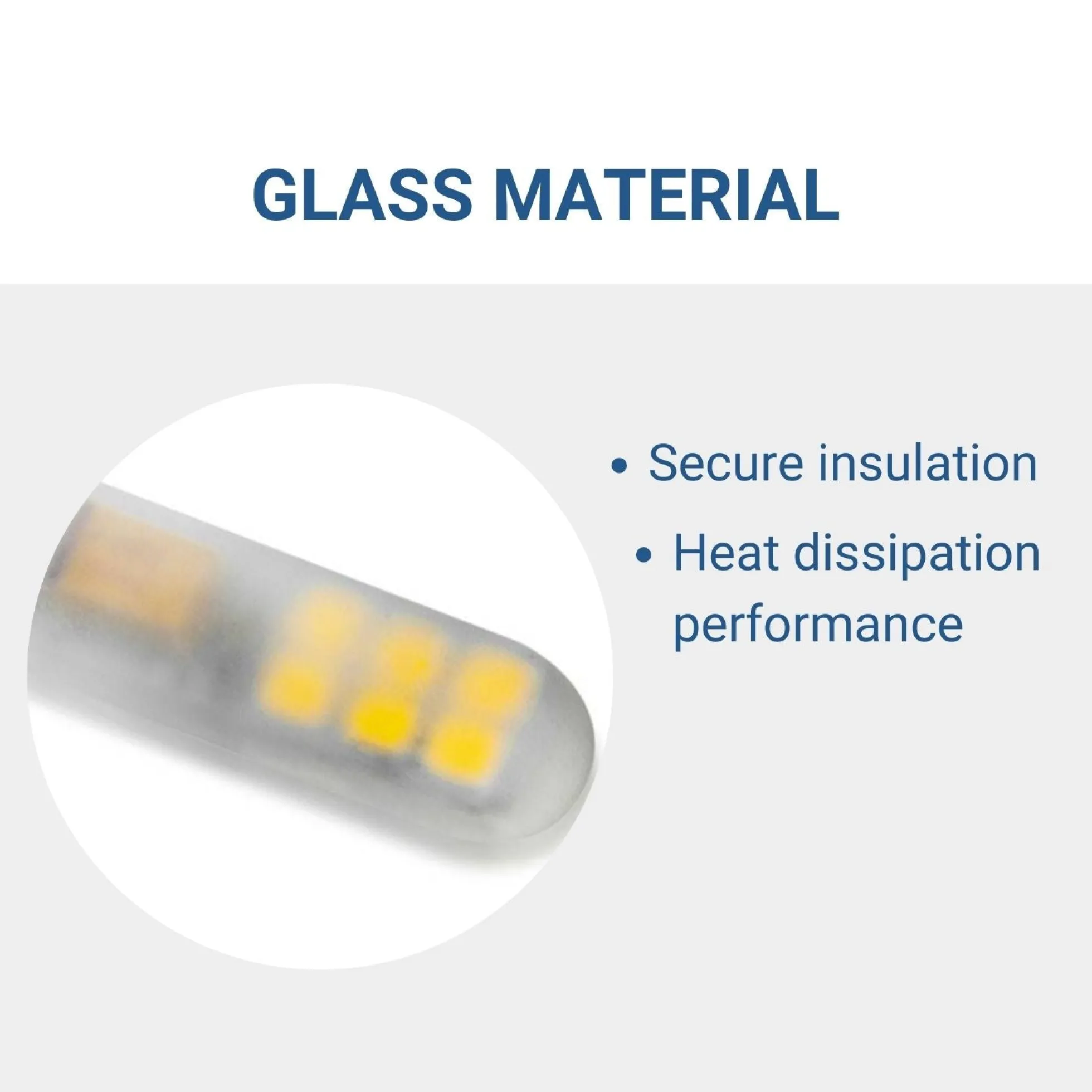 Bombilla LED G4 Bi-Pin - 2W - 6500K - CRI 80 - 12V DC/AC