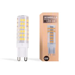 Bombilla LED G9 tubular 220-240V AC - 6W
