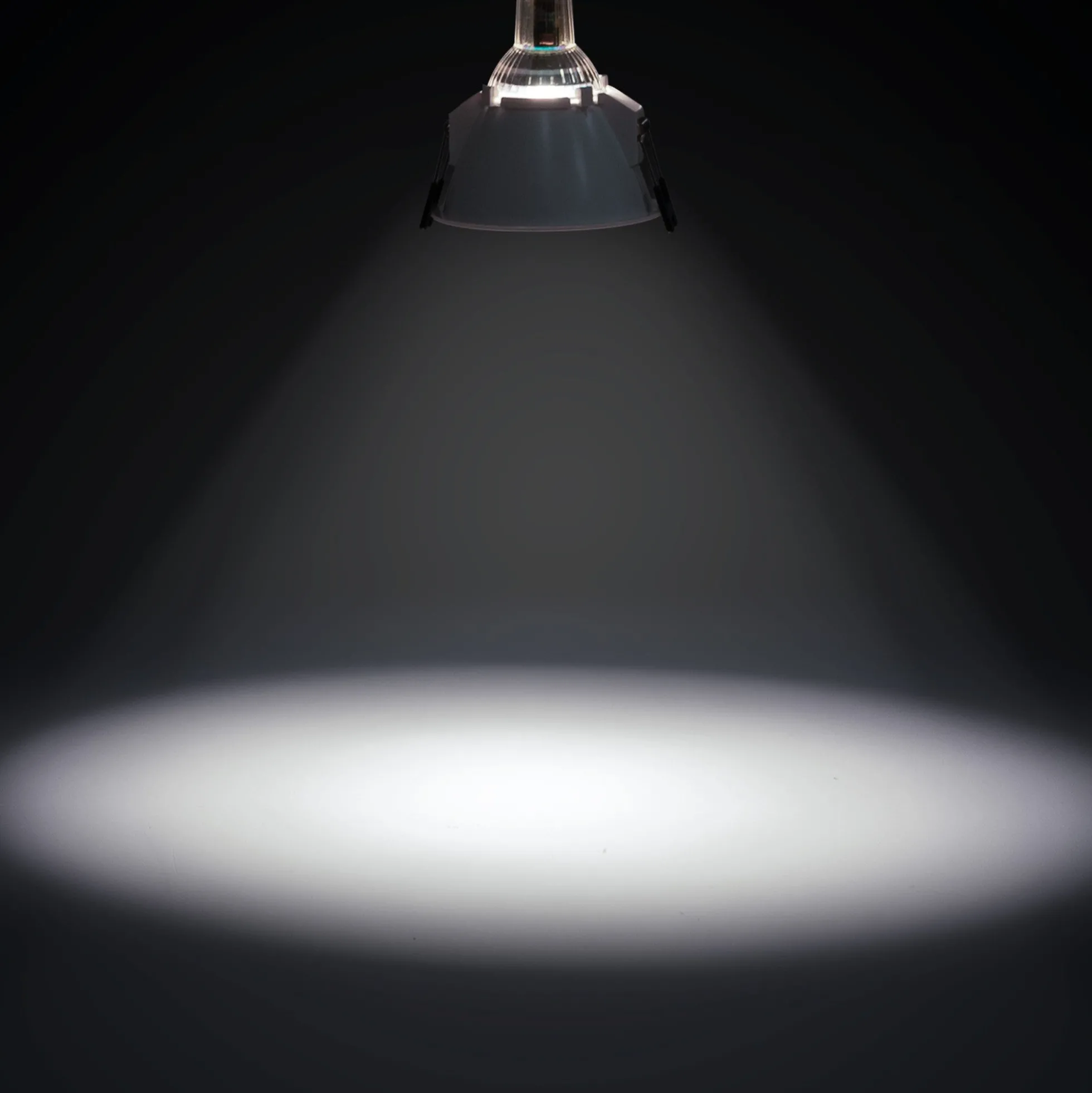 Bombilla LED GU10 6W cristal - 130lm/W - PAR16 - 36°