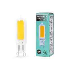 Bombilla LED G9 220-240V AC - COB - 360º - 4W