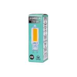 Bombilla LED G9 220-240V AC - COB - 360º - 4W