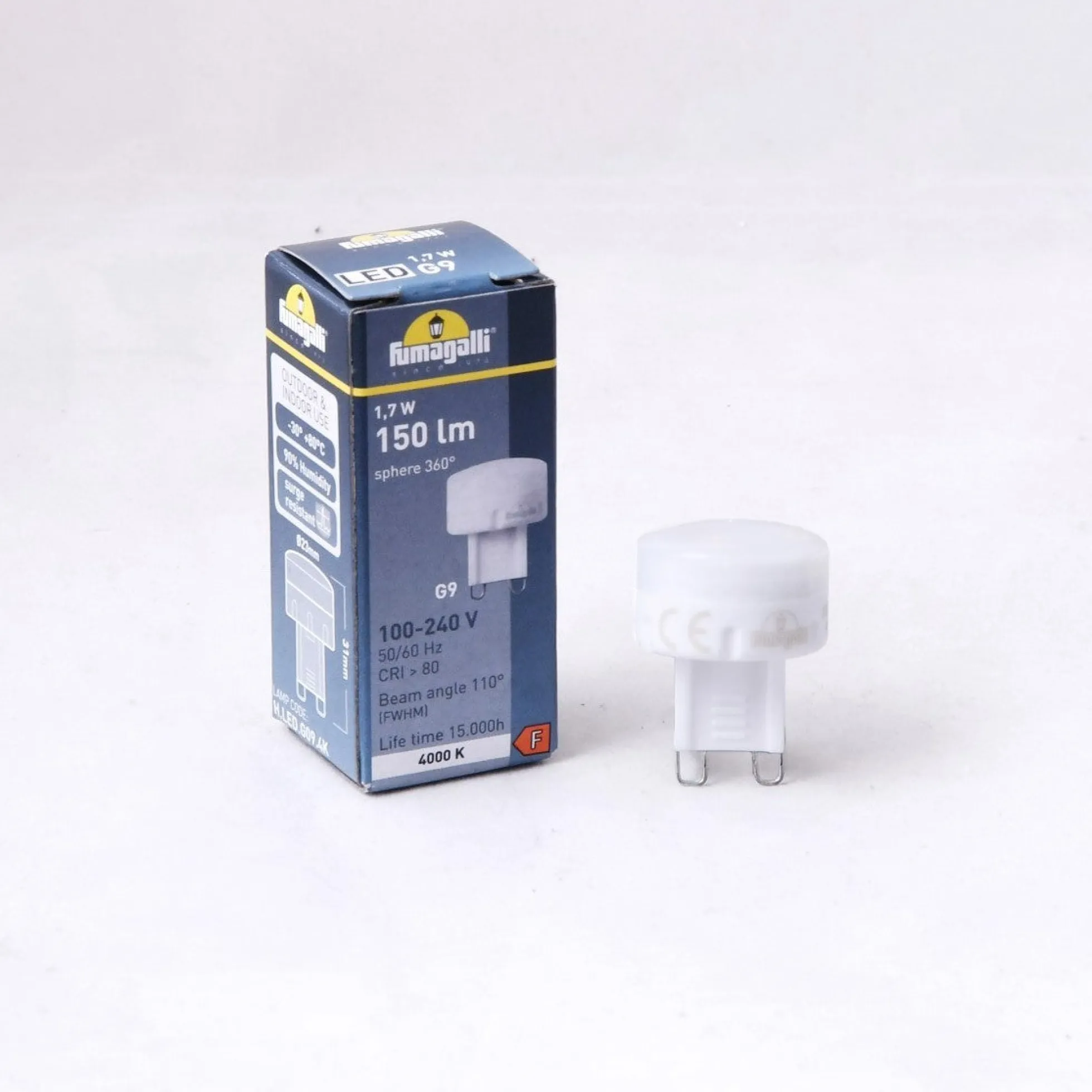 Bombilla LED G9 - 1,7W - Fumagalli