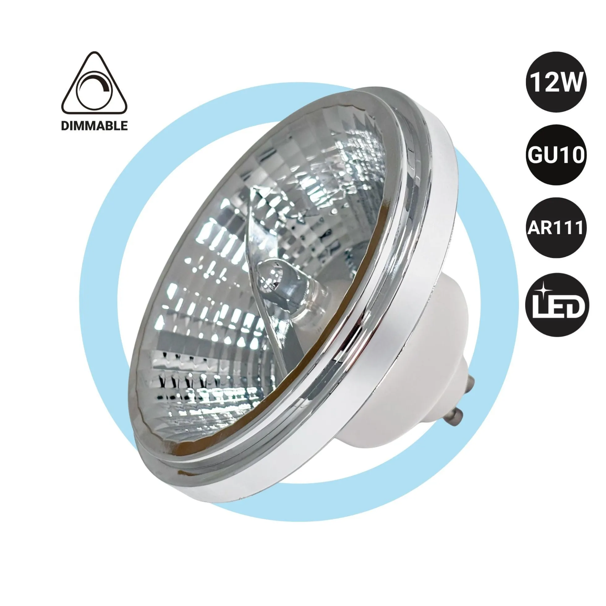 Bombilla LED Regulable - AR111 GU10 - 12W - 975lm