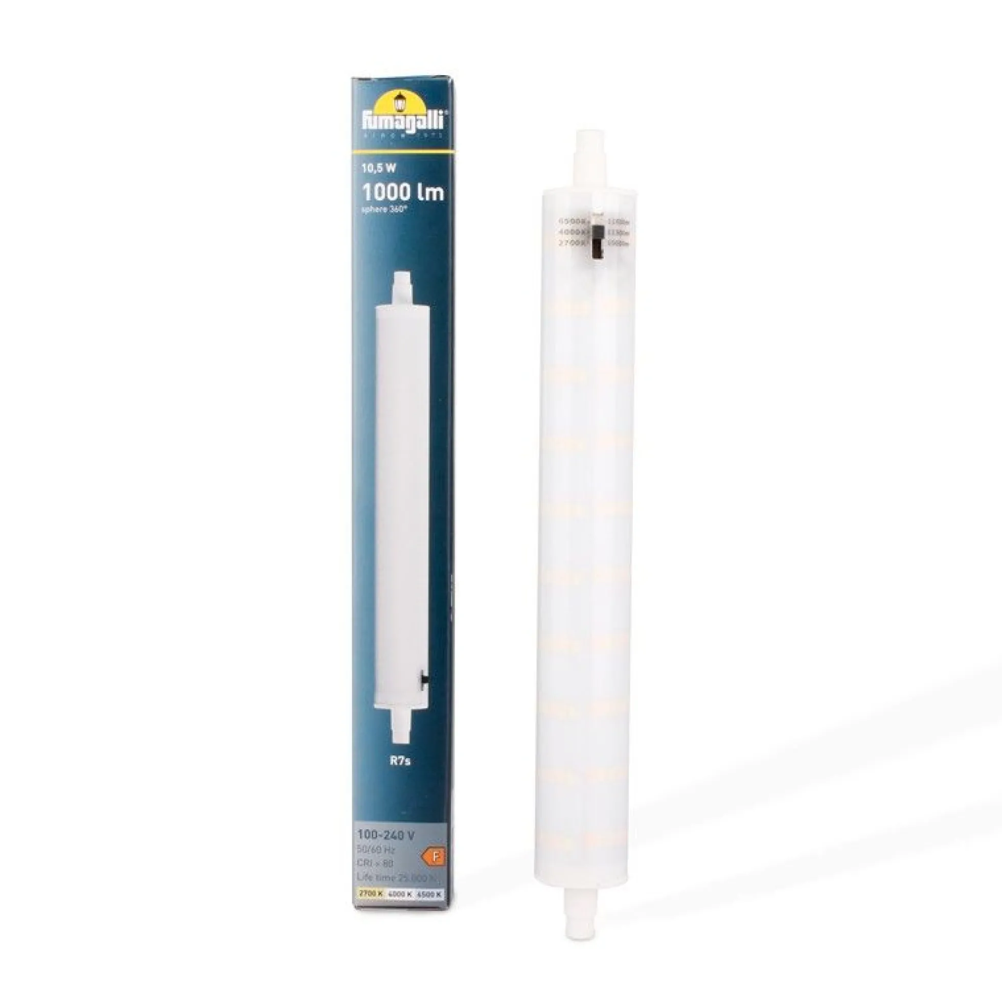 Bombilla LED R7S CCT Fumagalli 10.5W 1160Lm 100-240V