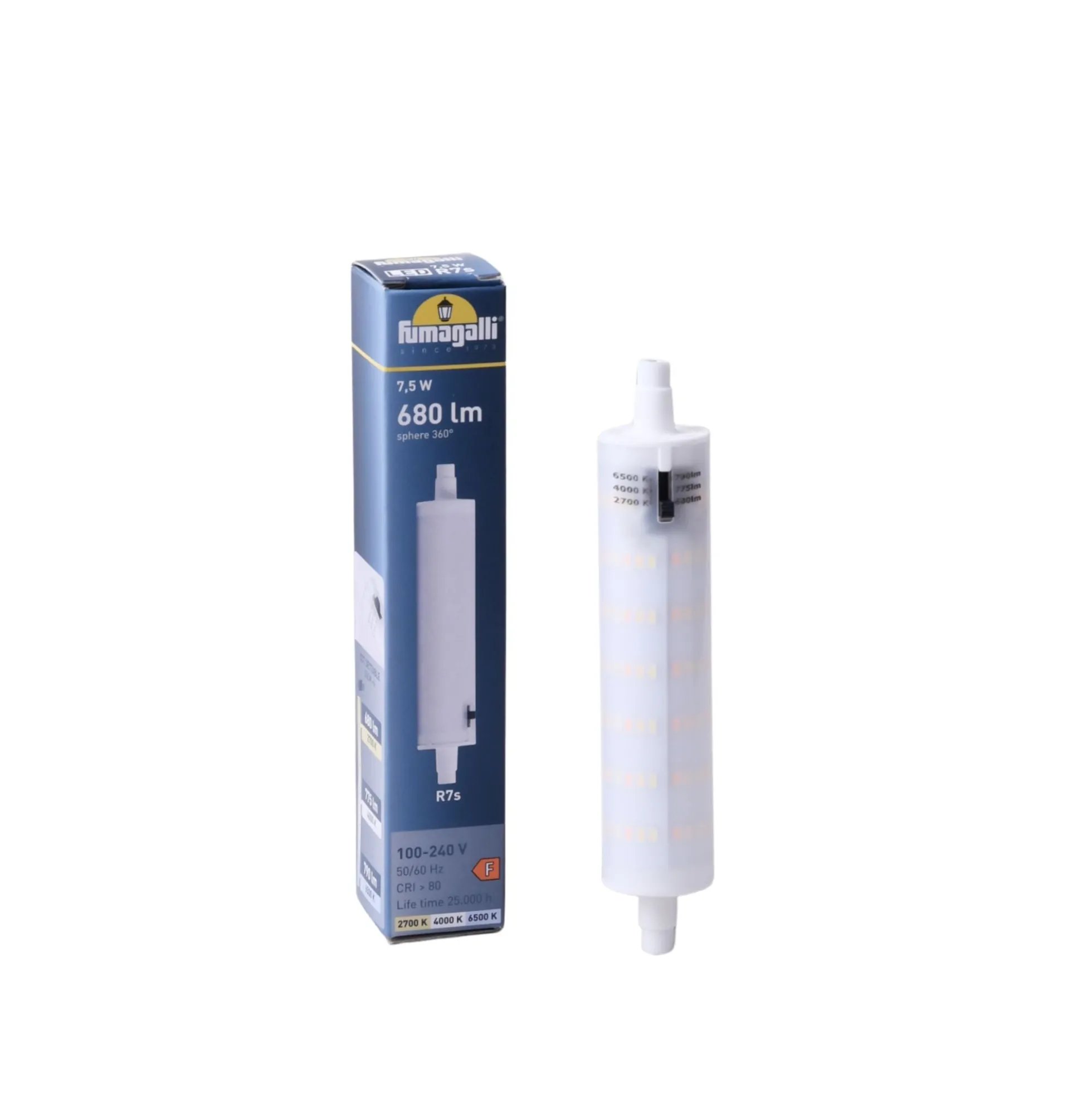 Bombilla LED R7S FUMAGALLI - CCT - 7,5W - 800lm
