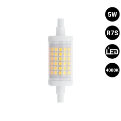 Bombilla LED R7S - 78mm - 520lm - 5W