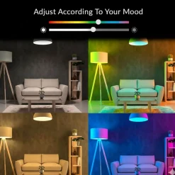 Bombilla LED Smart E27 - 15W - RGB + CCT - WiFi - TUYA App