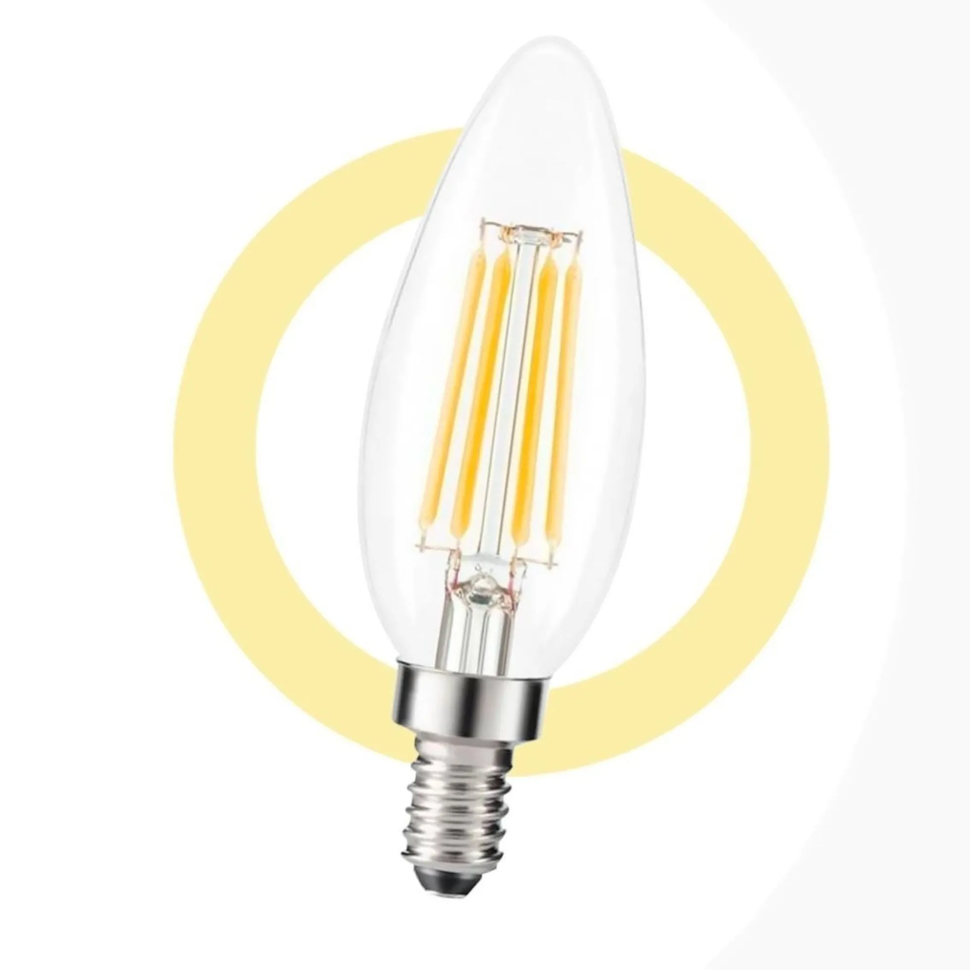 Bombilla LED Vela E14 5W Regulable C35 – 550 Lúmenes