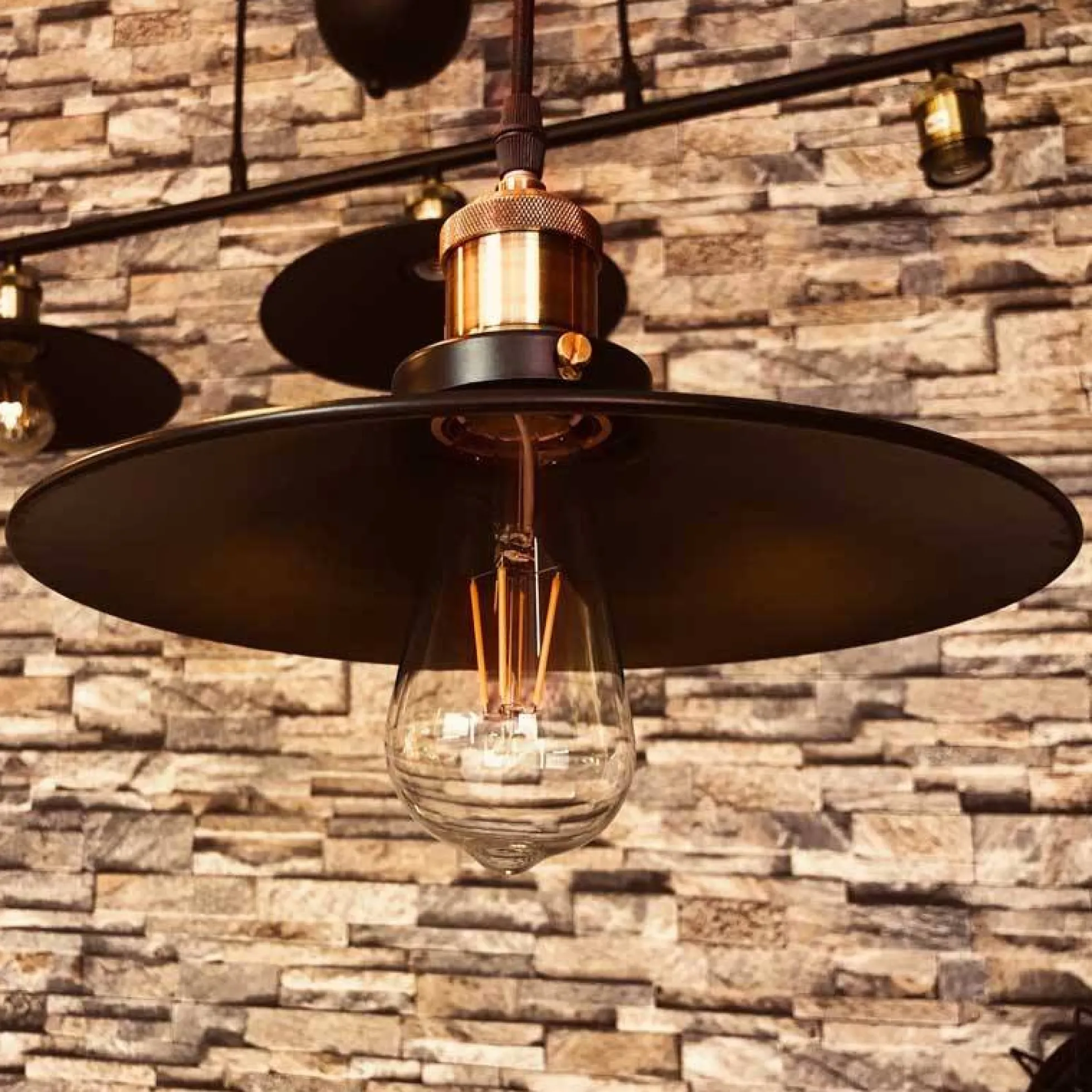Bombilla LED Vintage Filamento - E27 ST64 - 6W
