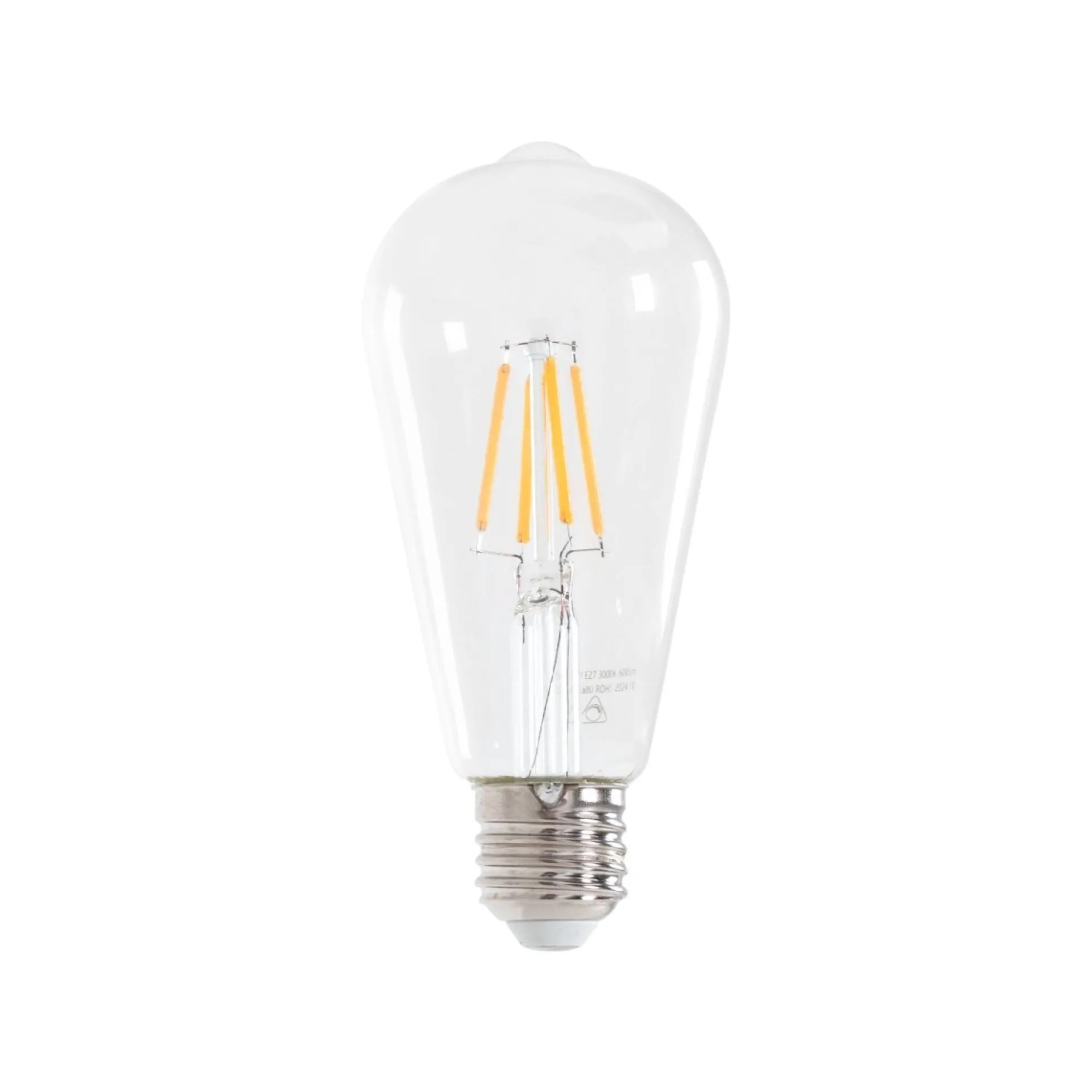 Bombilla LED Vintage Filamento - E27 ST64 - 6W - Regulable