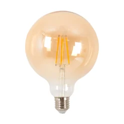 Bombilla LED Vintage Globo Filamento - E27 G125 - 6W - Regulable