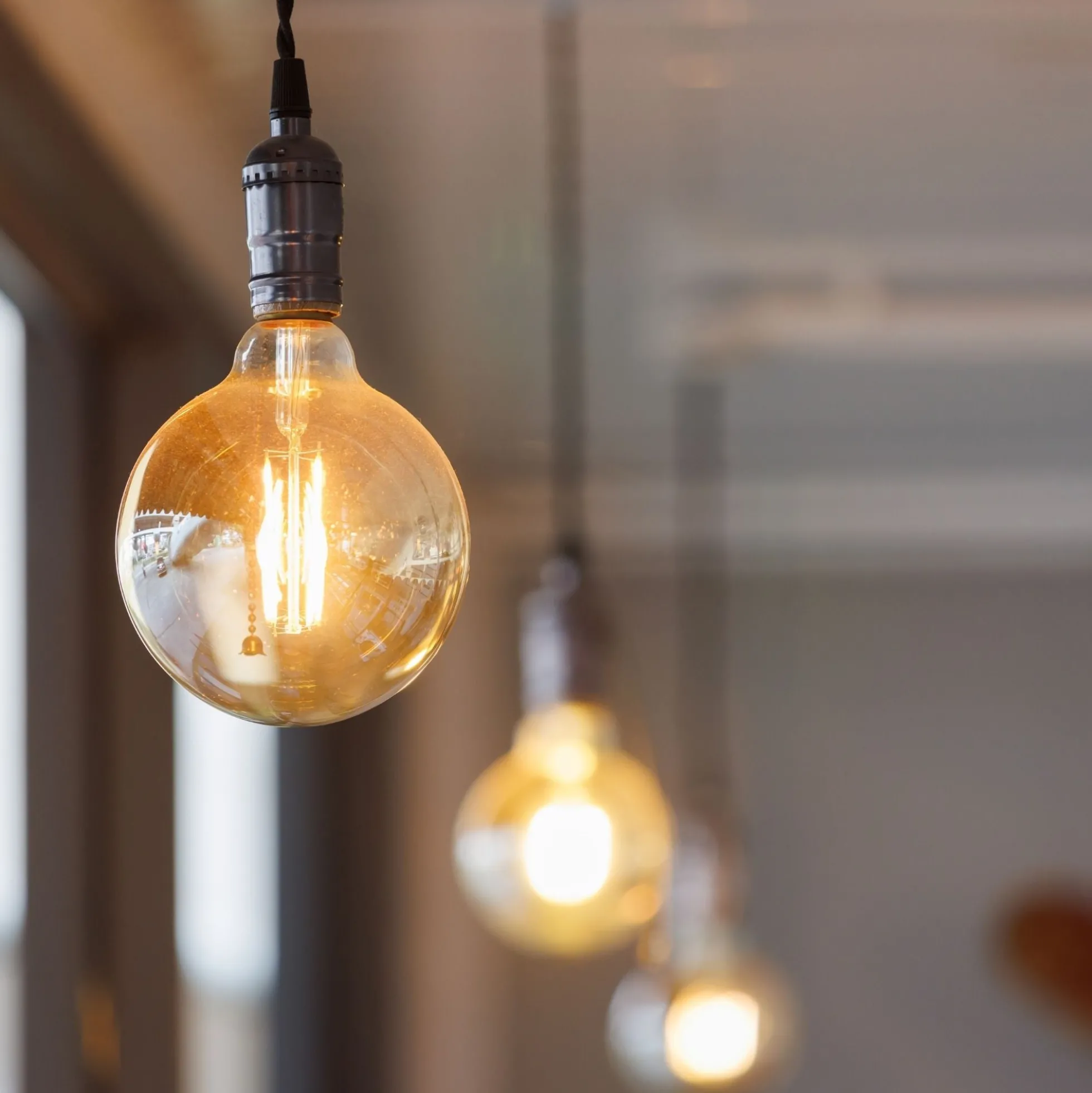 Bombilla LED Vintage Globo Filamento - E27 G125 - 6W - Regulable