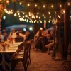 Bombilla Retro Vintage esférica E27 G45 4W de filamento