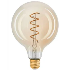 Bombilla Retro Vintage globo filamento espiral E27 G125 4W