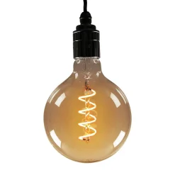 Bombilla Retro Vintage globo filamento espiral E27 G125 4W