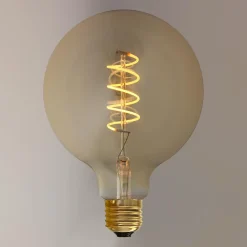Bombilla Retro Vintage globo filamento espiral E27 G125 4W