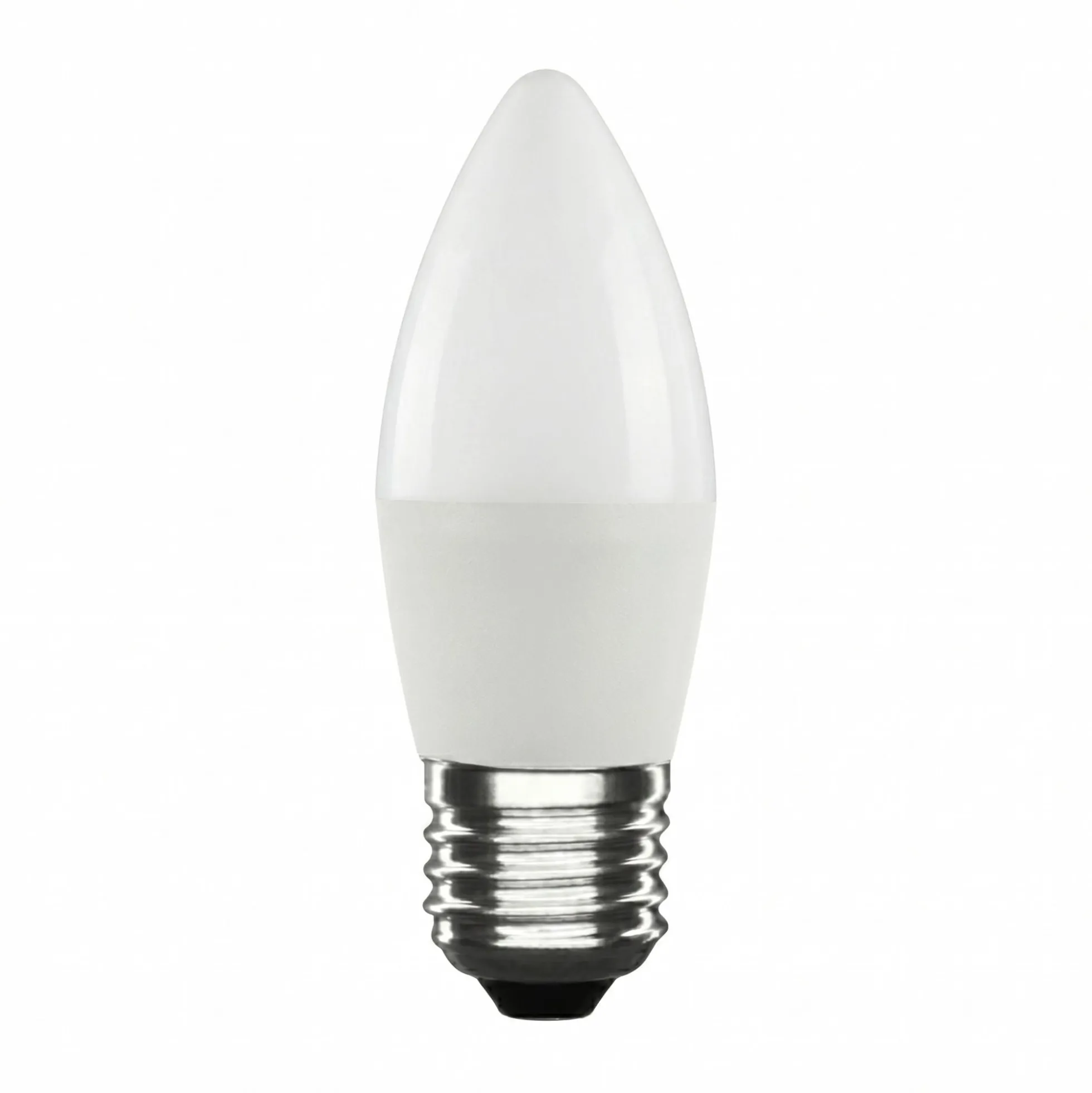 Bombilla vela LED E27 C37 4.5W — Opal | Disponible en luz cálida, neutra y fría