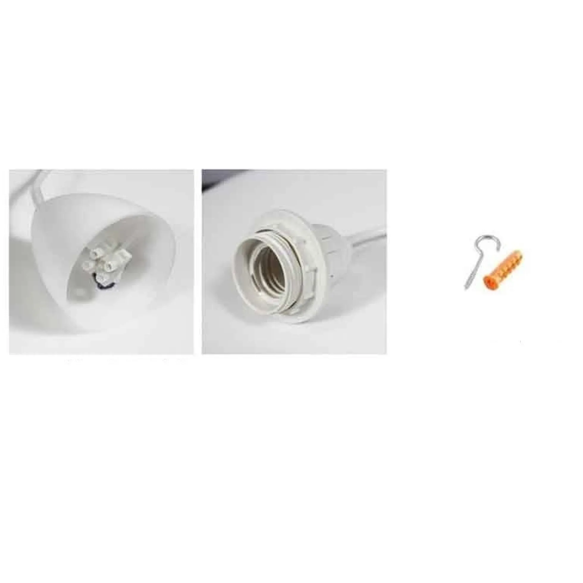 Cable colgante para lámpara de techo - E27 - 130cm