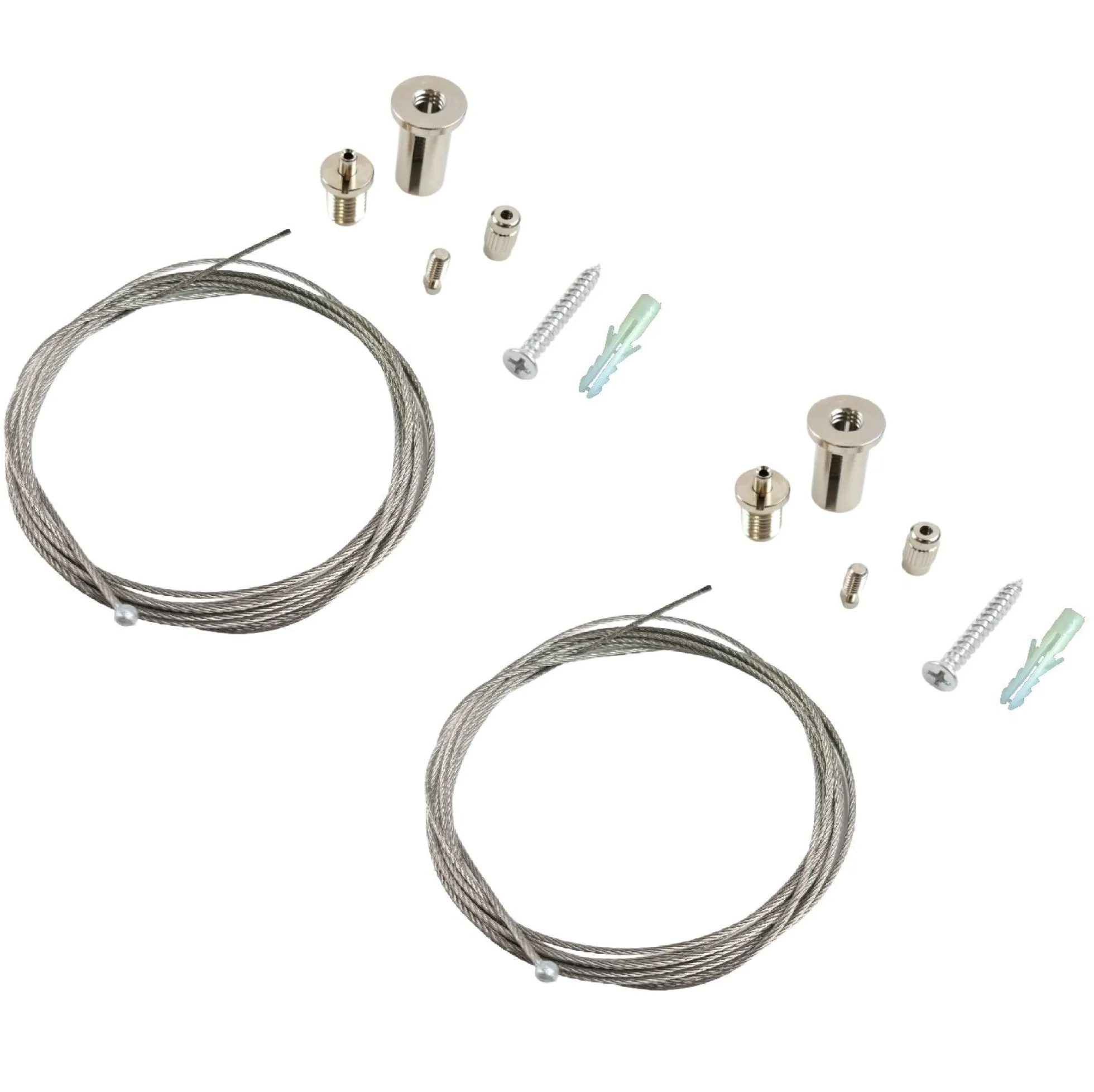 CABLE DE SUSPENSIÓN PARA PERFIL DE ALUMINIO Ø21MM (2 UD.)