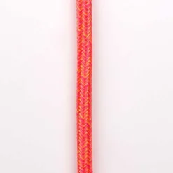 Cable Eléctrico Redondo recubierto en tejido efecto Seda Color Rosa y Amarillo