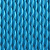 Cable Trenzado Recubierto en tejido Efecto Seda Color Azul