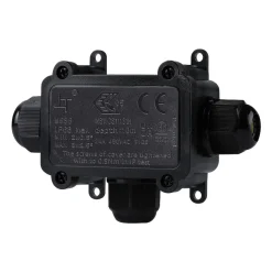 Caja de conexión impermeable en T - IP68 - 0.5 - 2.5mm²