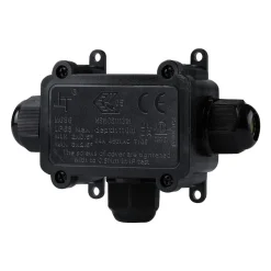 Caja de conexión impermeable en T - IP68 - 0.5 - 2.5mm²