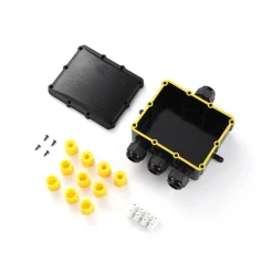 Caja de conexión impermeable M25 - 4P - IP68 - 0.5-4.0mm² - 24A - T105