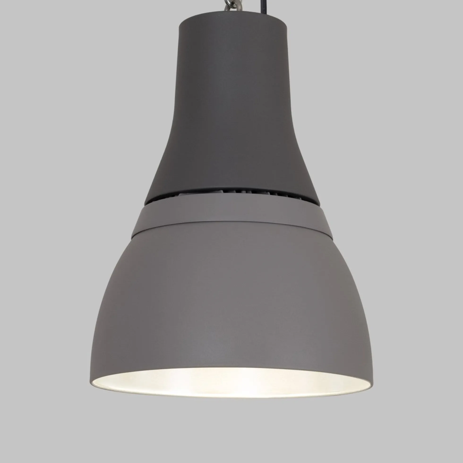 Campana LED comercial CCT - (25W / 40W /60W / 80W) - Difusor aluminio - UGR19 - Driver Lifud 0-10V