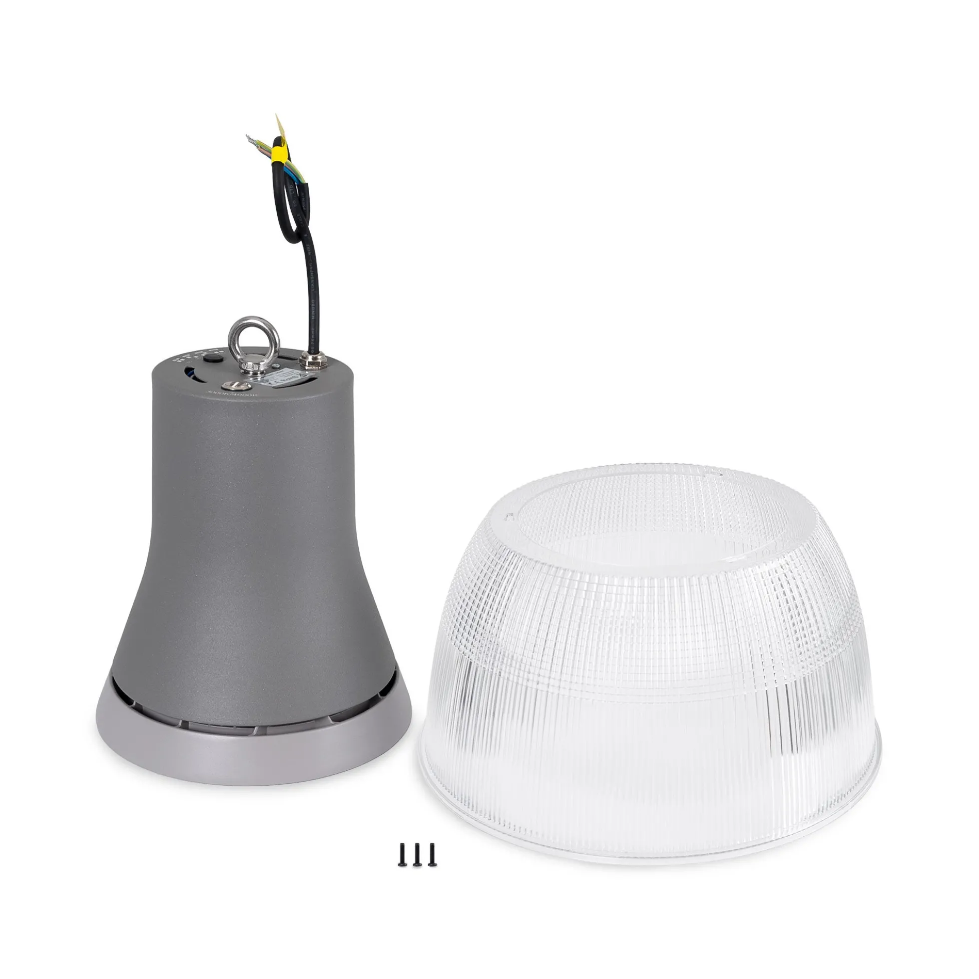 Campana LED comercial CCT - (25W / 40W / 60W / 80W) - Difusor policarbonato - UGR19 - Driver Lifud